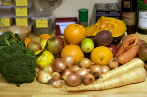 This is what $20 gets you in a food box, all organic