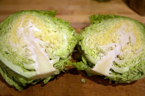 Fresh and crisp, ready for the pot