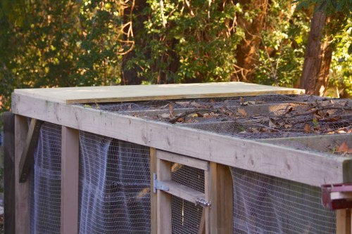 The structural ply installed, along with extra structural support.