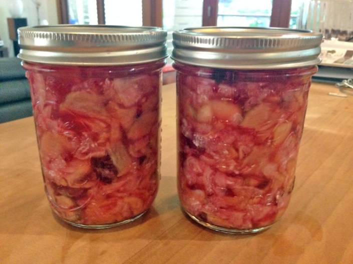 Two jars of pickles - ready to eat!