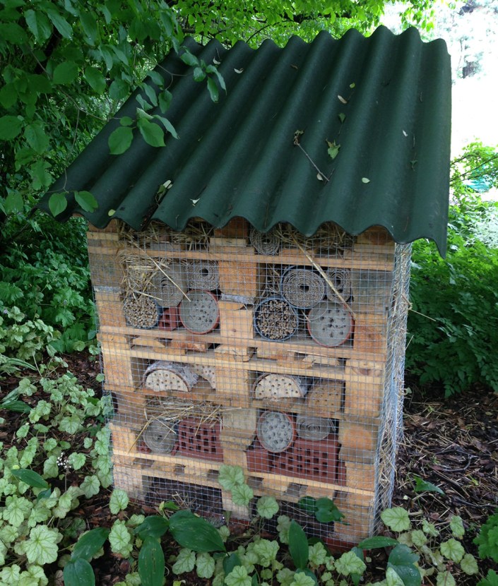 Insect hotel in Warsaw