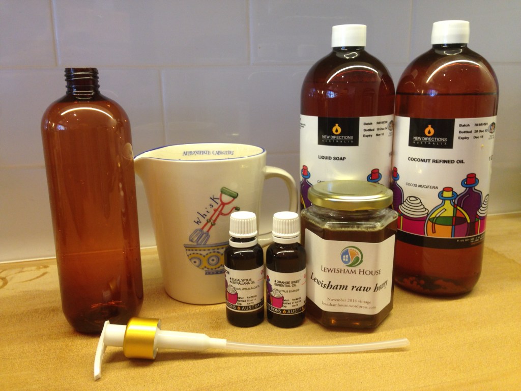 Ingredients for Body Wash